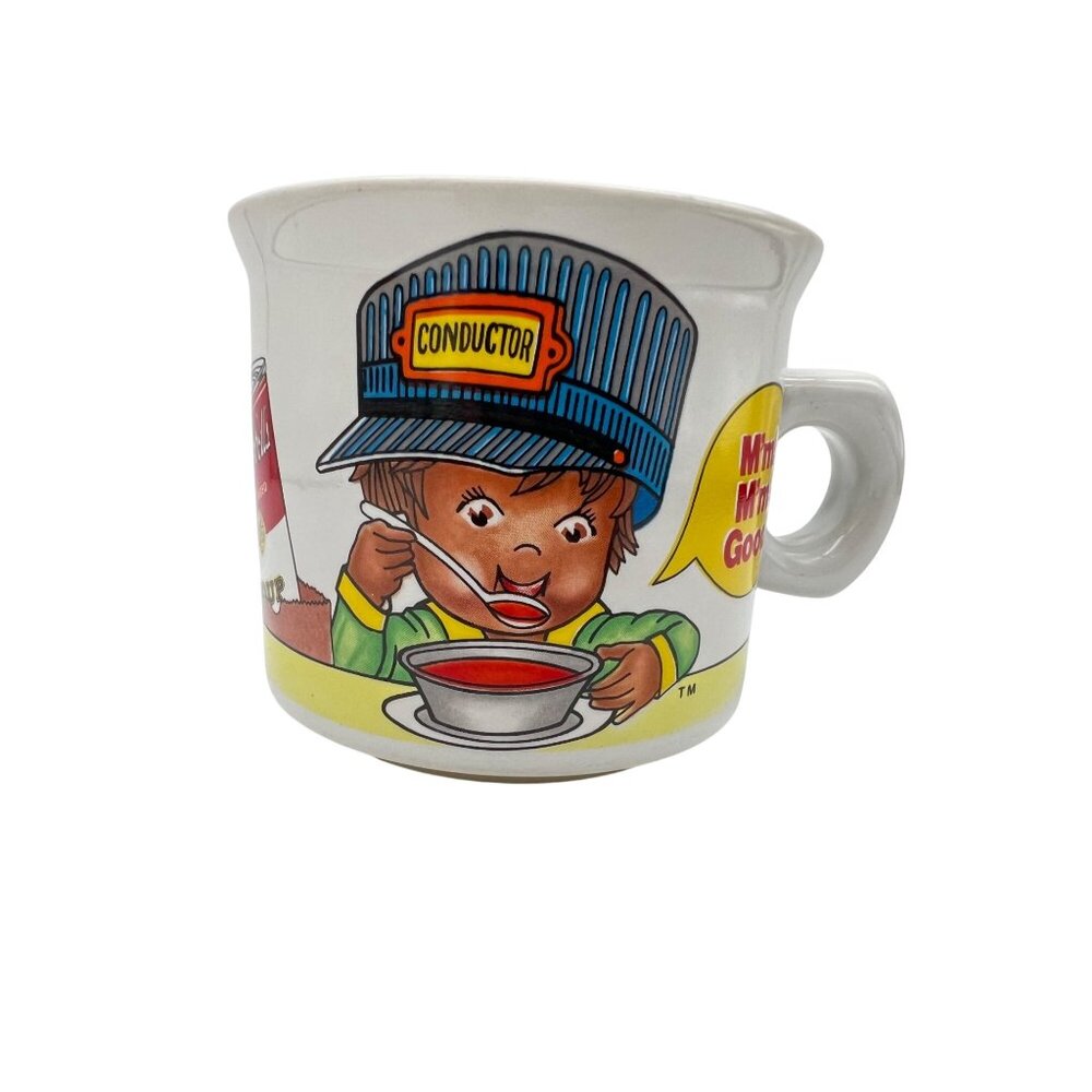 1993 Campbell’s Conductor Mug Cartoon Westwood Advertising Train Theme